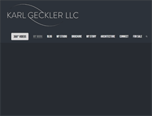 Tablet Screenshot of karlgeckler.com